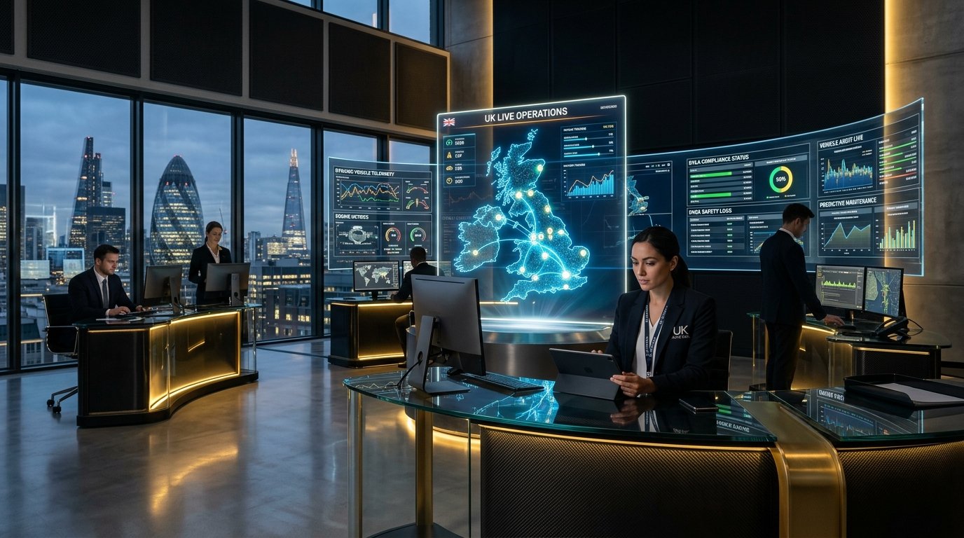British Wheels UK Live Operations Center